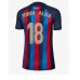 Billige Barcelona Jordi Alba #18 Hjemmetrøye Dame 2022-23 Kortermet